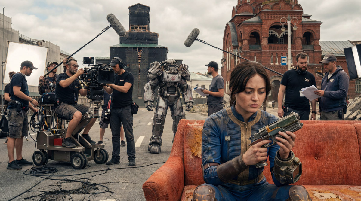 Рилсмейкер и нейрокреатор Елена Журавлева продолжает создавать фэнтези-вселенные вокруг родного 33-го региона. На этот раз в матрицу популярных миров загрузили областную столицу — на ее улицах усилиями нашей героини поселились герои нашумевших сериалов Fallout и «Очень странные дела», а также кинохита «Аватар».