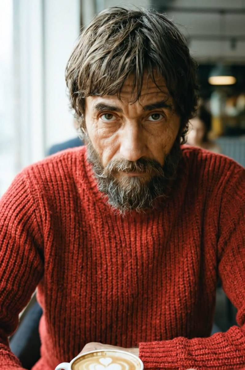 Представьте ситуацию: вы сидите в обычной кофейне Владимира. Внезапно напротив вас садится... Андрей Боголюбский! В руках у него стакан бодрящего напитка, а одет князь в модный вязаный свитер. Звучит как сон при температуре 39 градусов, однако гид Татьяна Быкова решила, что подобный формат видео, сделанных с помощью всемогущих нейросетей, — отличная идея, дабы погрузить подписчиков в историю жизни великого правителя.