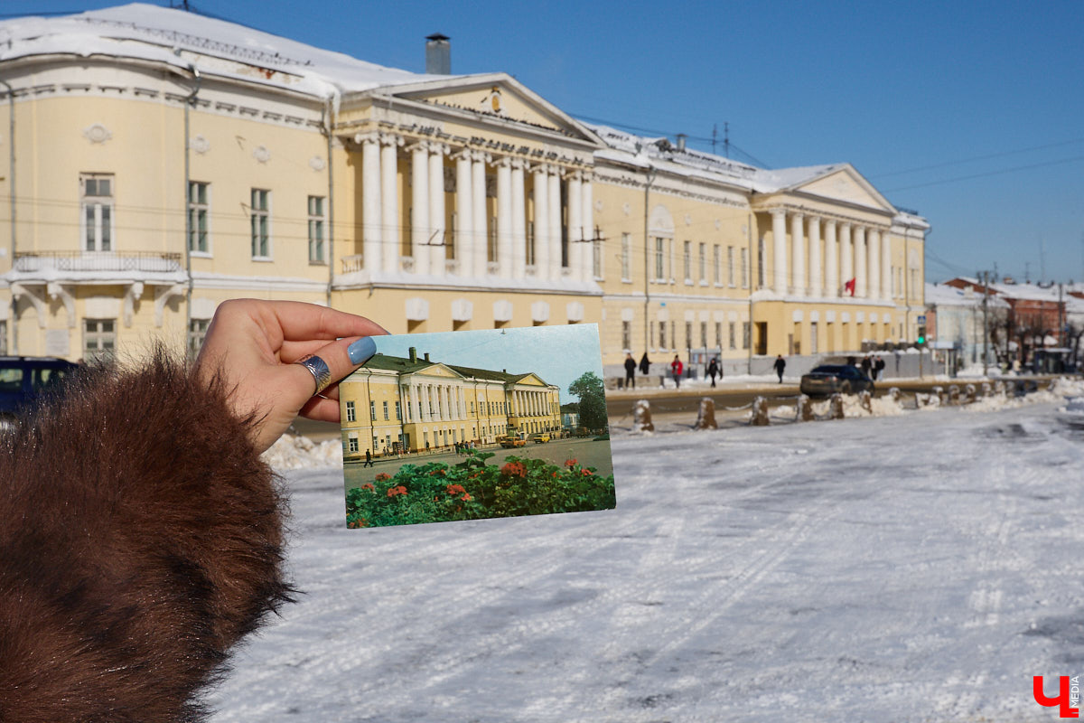 Те, кому не удалось застать прошлое областной столицы, могут заглянуть в него с помощью винтажных открыток. Так сделала фотограф-любитель Ирина Колесникова. Она взяла у мамы стопку карточек с запечатленными в 80-х городскими объектами и сравнила изображения с их современным видом.