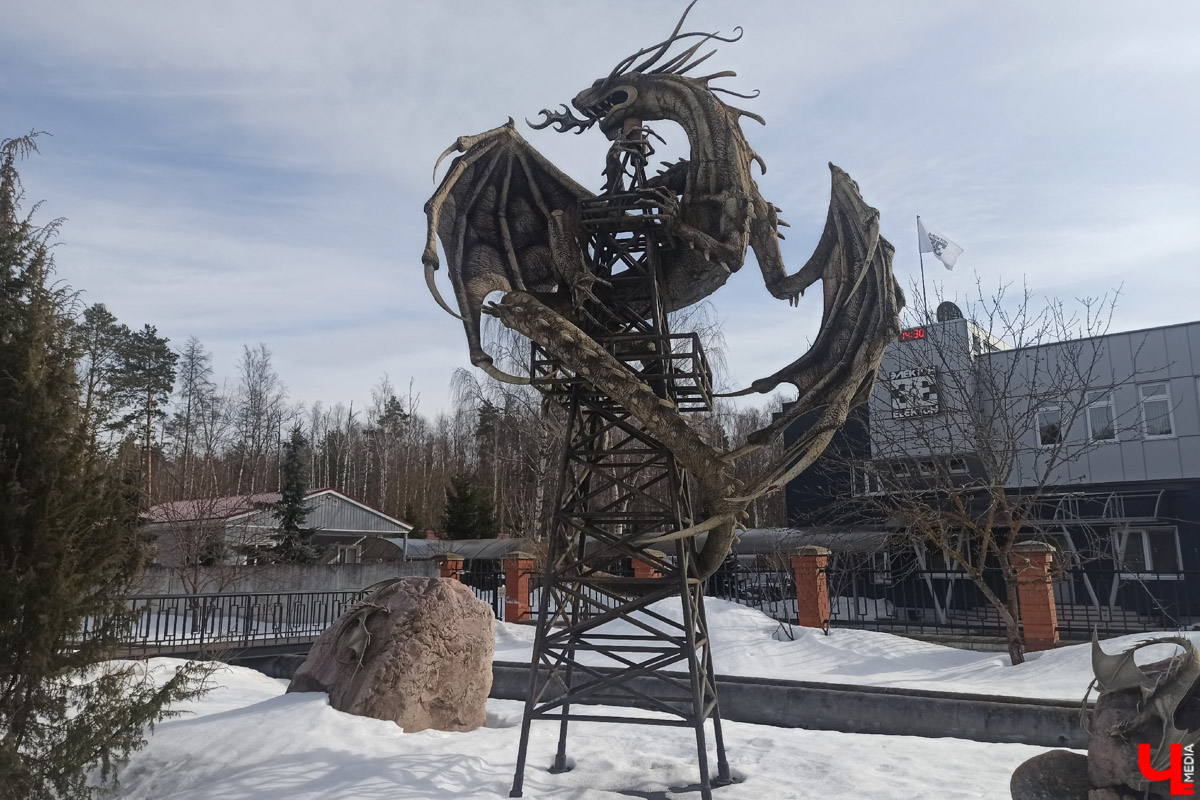 Если во Владимире ищут миниатюры, спрятанные под стеклом, то в Муроме, например, имеется арт-объект, который хорошо виден издалека. Деревянный конь былинного богатыря — одна из самых высоких уличных композиций 33-го региона. А кто еще может составить компанию Бурушке? Собрали топ-7 масштабных фигур.