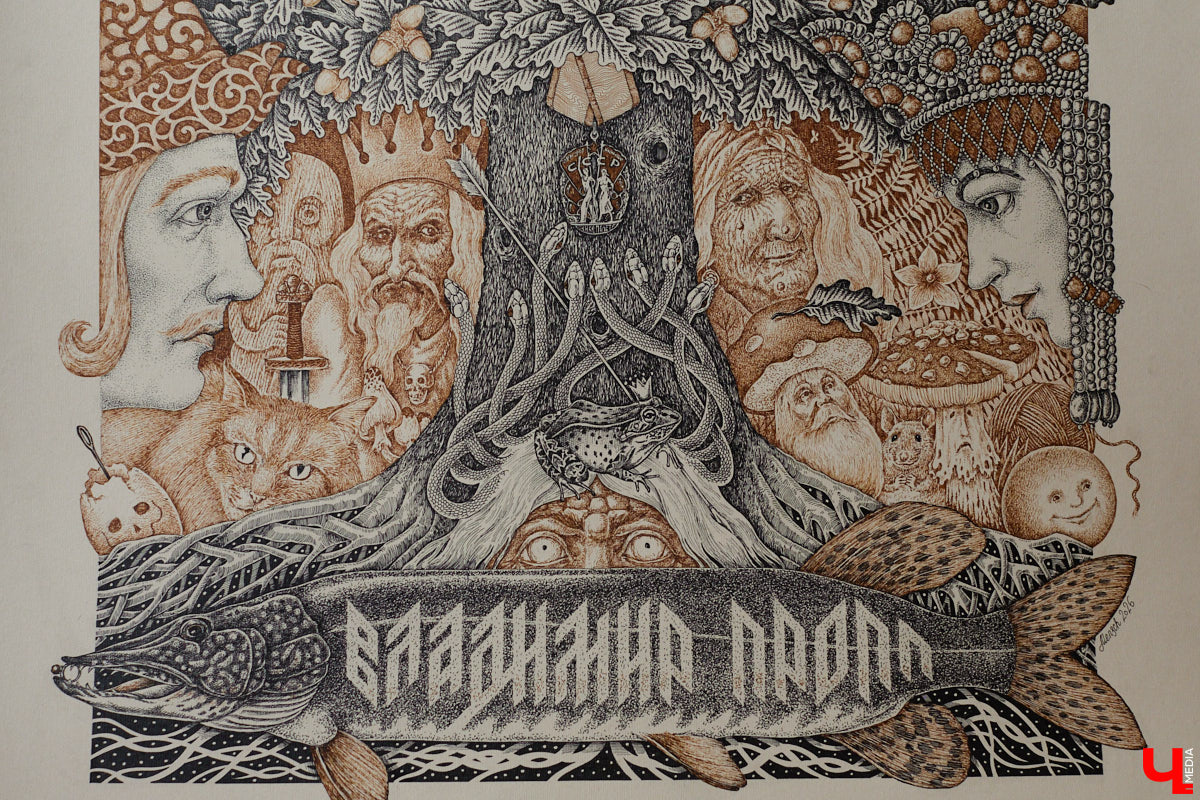 В обычной суздальской квартире живет график Александр Ерашов. Скромная обстановка никак не соответствует масштабам таланта мастера. На его счету несколько монументальных серий, которые «Ключ-Медиа» поспешил осветить. Тем более появился повод: вклад творца в развитие искусства оценила Российская академия художеств.