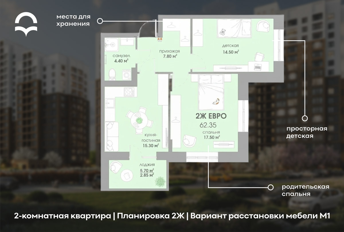 Семейный спрос меняет квартиры на рынке недвижимости, что заставляет современных девелоперов конкурировать не только в количестве квадратных метров в своих проектах, но и в функциональности. А благодаря этому у каждой ячейки общества появляется возможность выбирать не пространство для жизни, а пользу, которая в нем теперь умещается. Специалисты девелопера «Строим Групп» рассказали, как именно изменилось жилье.