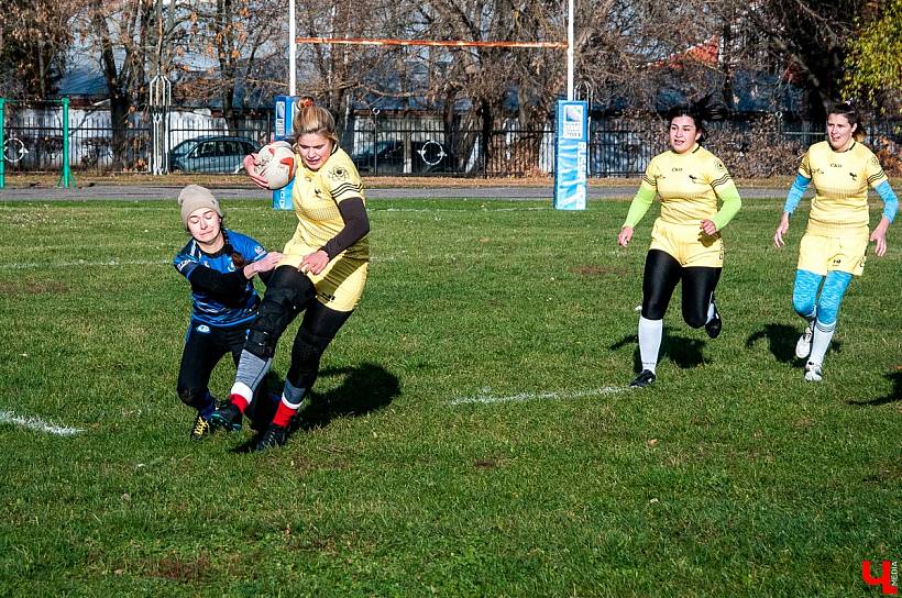 Женское регби - самое зрелищное. Борьба за Кубок «Золотого кольца»